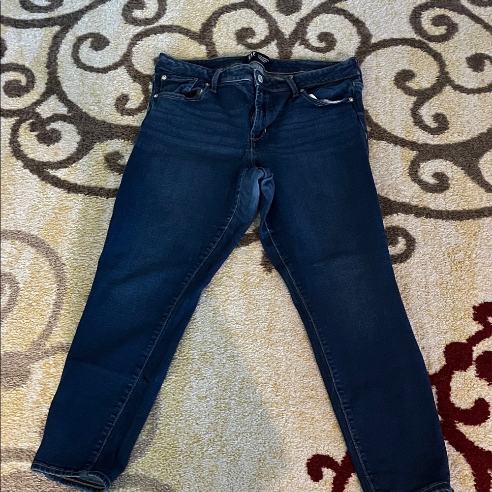 GAP Women's Midnight Blue Skinny Jeans